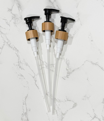 18-410 & 24-410 Bamboo & Ash Wood Lotion Pumps