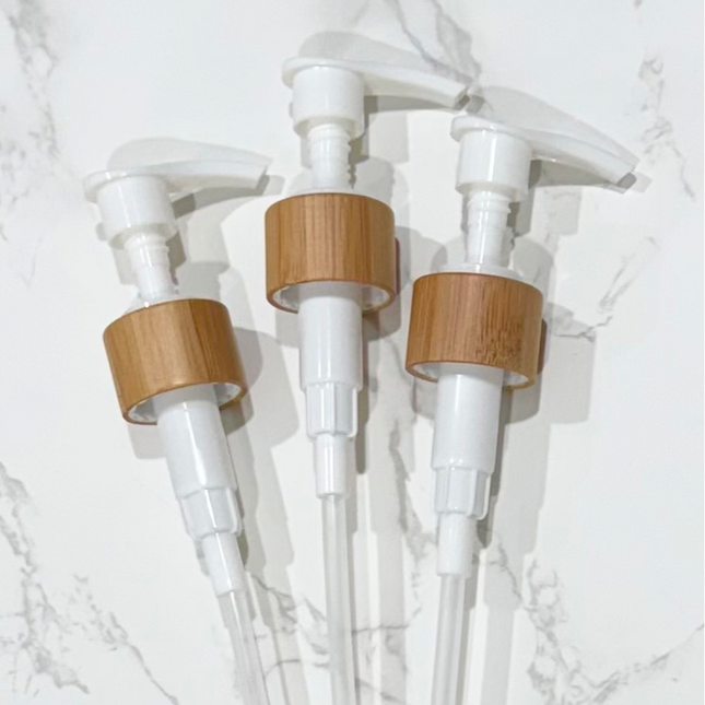 24-410 Bamboo & White Pumps ~ Pack of 3