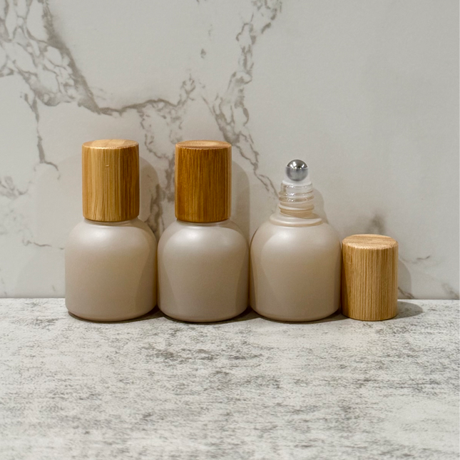 10mL Taupe Essential Oil Bottles ~ Pack of 3